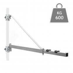 Bras pivotant levage palan support 600 g 110cm treuil câble potence fixation 16_0002387