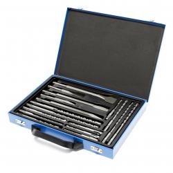 Jeu de 17 forets et burins SDS avec coffret perforateur burineur bricolage outils atelier 16_0002278