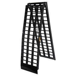 Rampe de chargement multi-usage pliante aluminium rail collision 274 cm jusqu'a 400 kg VTT Quad noi