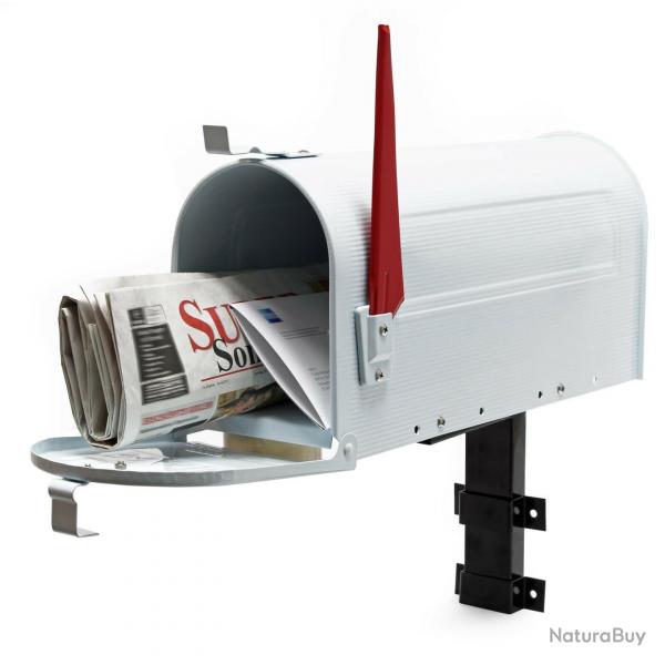 Us mailbox boite aux lettres design amricain blanc montage au mur poste 16_0000333