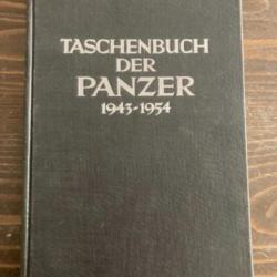 Livre Taschenbuch der Panzer 1943-1954 livre allemand