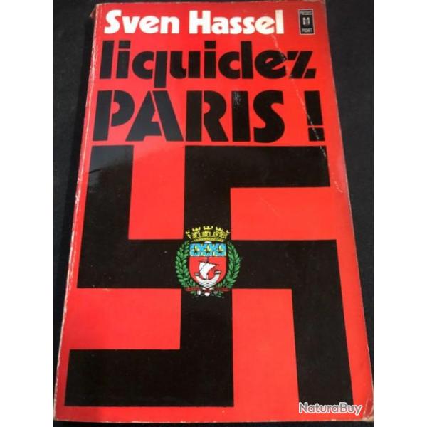 Livre Liquidez Paris de Sven Hassel