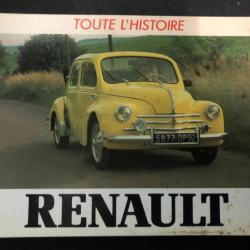 livre illustré Toute l'histoire Renault