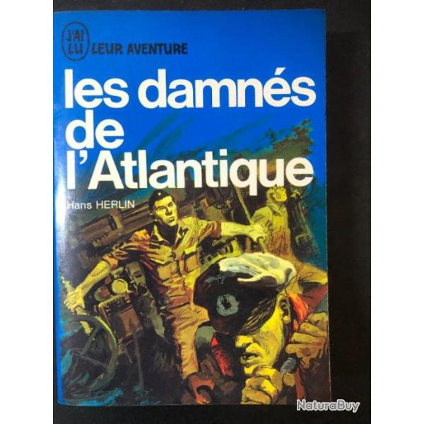 Livre Les damns de l'Atlantique de Hans Herlin