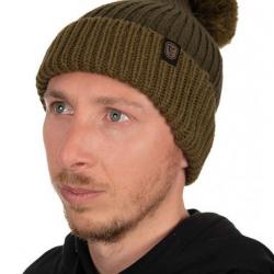 Bonnet Heavy Knit Bobble Hat Fox