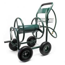 Chariot dévidoir pour tuyau d'arrosage jardin enrouleur avec tuyau mobile 16_0002542