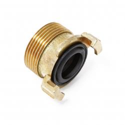 Laiton raccord rapide tuyau d'eau DN32 (1 1/4") filetage mâle 16_0002111