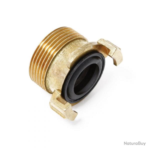 Laiton raccord rapide tuyau d'eau DN32 (1 1/4") filetage mle 16_0002111