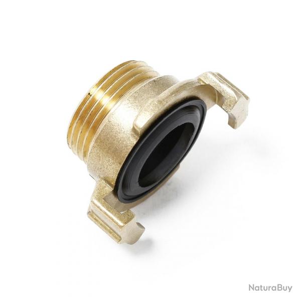 Laiton raccord rapide tuyau d'eau DN25 (1") filetage mle 16_0002109