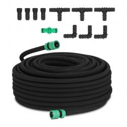 Tuyau micro poreux microporeux boyau suintant d'arrosage flexible irrigation kit jardin fleurs pota