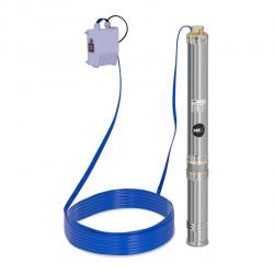 Pompe immergée pompe de puits submersible refoulement - 4800 L/h - 750 Watts - acier inoxydable 14_