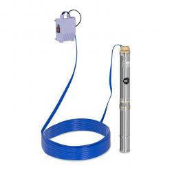 Pompe immergée pompe de puits submersible refoulement - 3 800 L/h - 250 Watts - acier inoxydable 14