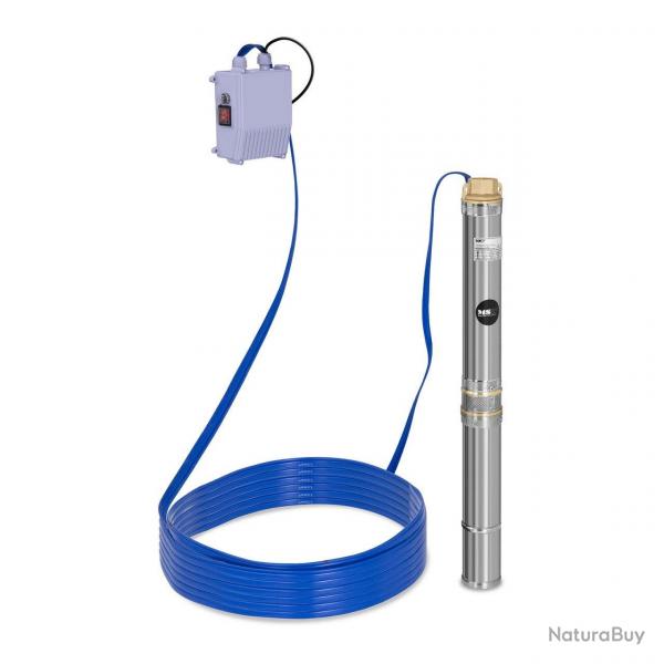 Pompe immerge pompe de puits submersible refoulement - 3 800 L/h - 250 Watts - acier inoxydable 14