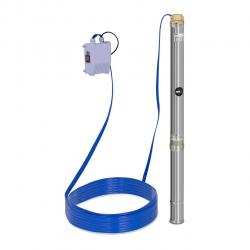 Pompe immergée pompe de puits submersible refoulement - 3 800 L/h - 550 Watts - acier inoxydable 14