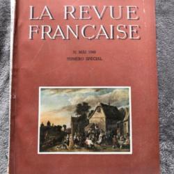 La Revue Française du 31 Mai 1949 SPÉCIAL BELGIQUE