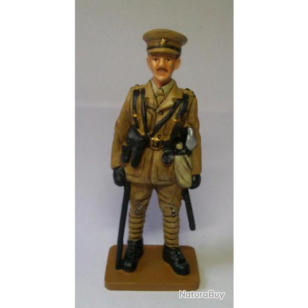 Soldat de plomb Delprado Lieutenant grenadier Anglais de 1918