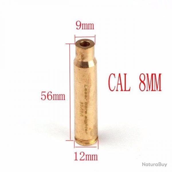 Cartouche rglage Laser calibre 8mm