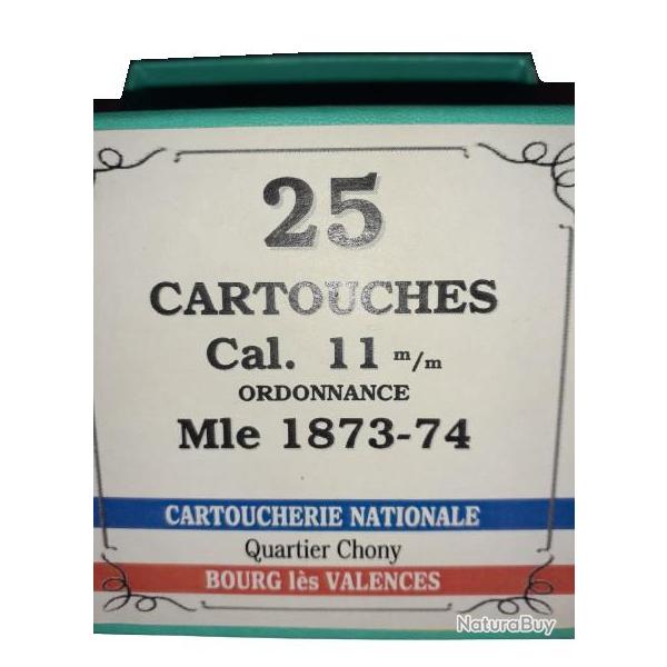 11 mm 1873-1874 ou ordonnance: Reproduction boite cartouches (vide) CARTOUCHERIE NATIONALE 8836104