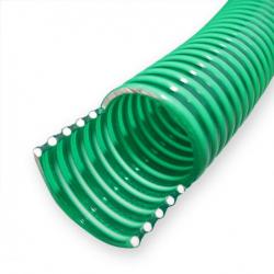 Tuyau d'aspiration à pression diamètre 20 mm (3/4") spirale renforcement vert 16_0002922