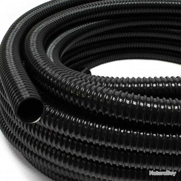 Tuyau de bassin 5 m annel et arm souple diamtre 25 mm (1") pour poisson koi tang noir 16_0001584