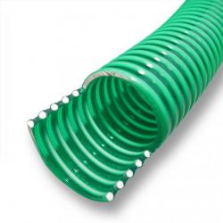 Tuyau d'aspiration 5 m à pression diamètre 20 mm (3/4") spirale renforcement vert 16_0001589