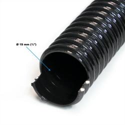 Tuyau d'aspiration 5 m spiralé diamètre 19 mm (3/4") noir tuyau d'aspiration koi bassin noir 16_000