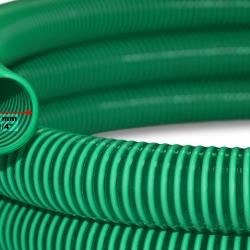 Tuyau de bassin 5 m annelé et armé souple diamètre 32 mm (1 1/4") pour poisson vert 16_0001588