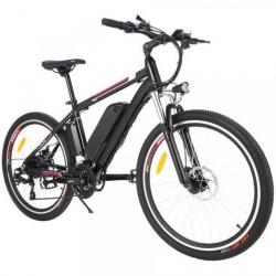 Vélo électrique de montagne 26" - Grande autonomie - LIVRAISON GRATUITE ET RAPIDE