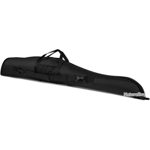 Housse de transport fusils de chasse 130 cm avec sangle amovible - Noir - Livraison rapide