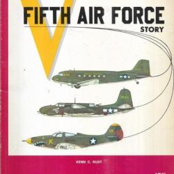V e air force , fifth air force story in world war II , usaaf , aviation pacifique , en anglais