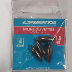 OLIVETTES INLINE CTEC 2.5gr - Par 4