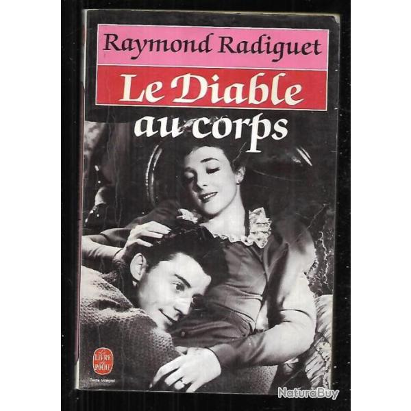 le diable au corps de raymond radiguet  livre de poche