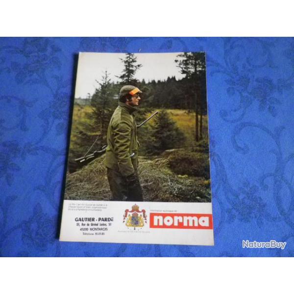 catalogue munitions NORMA