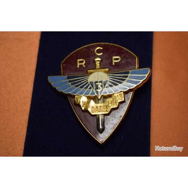 INSIGNE 3 ME  RCP , TROISIME  RGIMENT DE CHASSEURS PARACHUTISTES