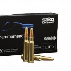 Munitions SAKO 30-06SPRG HAMMERHEAD SP 14.3G 220GR