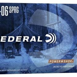 Munitions FEDERAL 30-06SPRG POWER SHOK SP 14.3G 220GR