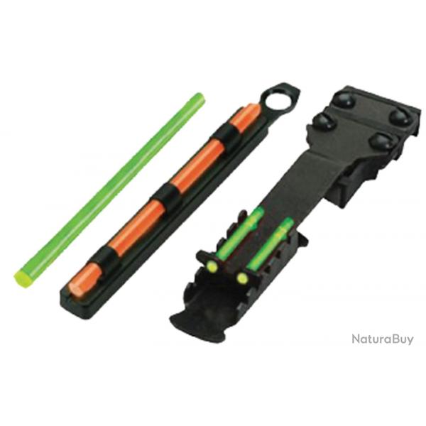 Ensemble de vise Tombuster II hausse et guidon - Hi-Viz