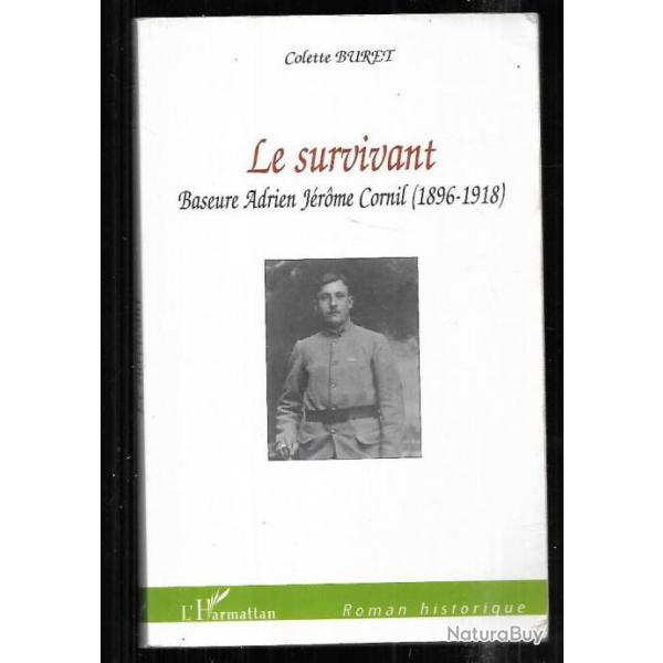 le survivant baseure adrien jrome cornil 1896-1918 de colette buret