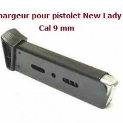 Chargeur seul pour Pistolet Police New Lady  Cal 9 mm