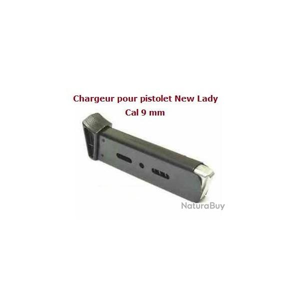 Chargeur seul pour Pistolet Police New Lady  Cal 9 mm