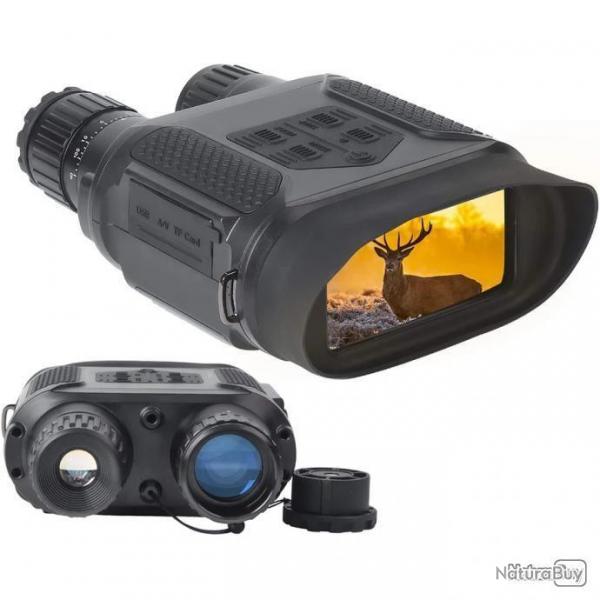 JUMELLES DE VISION NOCTURNE NUMRIQUE INFRAROUGES LONGUE DISTANCE LED NV400B Binoculaires Chasse