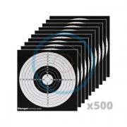 Carton de 500 cibles en carton Stoeger 14x14 cm