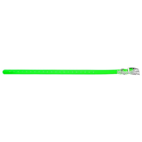 Collier vert pour chien 2,5 cm en polyurthane - Country