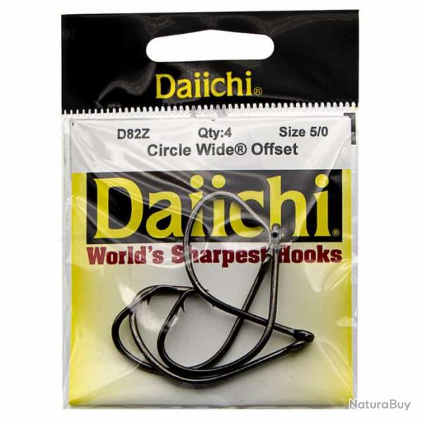 Daiichi D82Z Circle Wide 5/0
