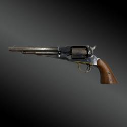 Revolver Remington à Percussion New Model Army 1858. Bleu à 60%