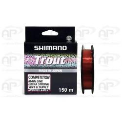 Shimano Trout Competition Mono Red Rouge 0.16mm 150 m 2.16kg