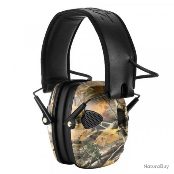 Casque anti-bruit lectronique 22dB Zohan camouflage