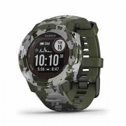Montre GPS multi-fonction Garmin Instinct Solar - Lichen Camo