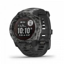 Montre GPS multi-fonction Garmin Instinct Solar - Graphite Camo