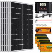 Générateur AUTONOME par panneaux solaire, chasse, pêche, camping, bivouac  .. - Equipements solaires (10831732)